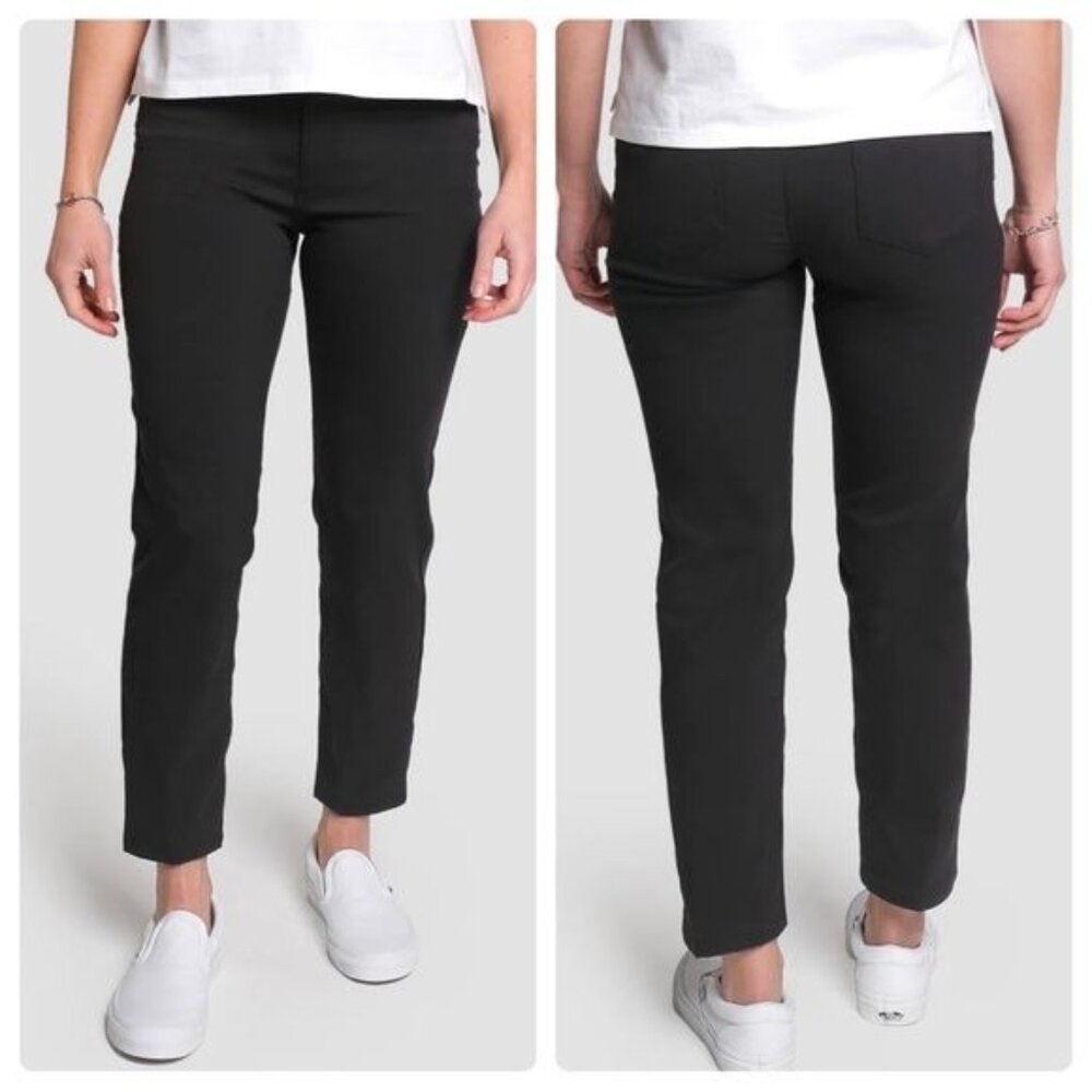 Imperial Motion Black Straight Leg Pants
